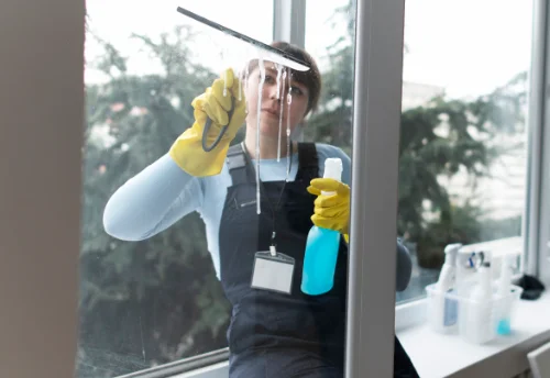 Nettoyage de vitres intérieures et extérieures à Canisy